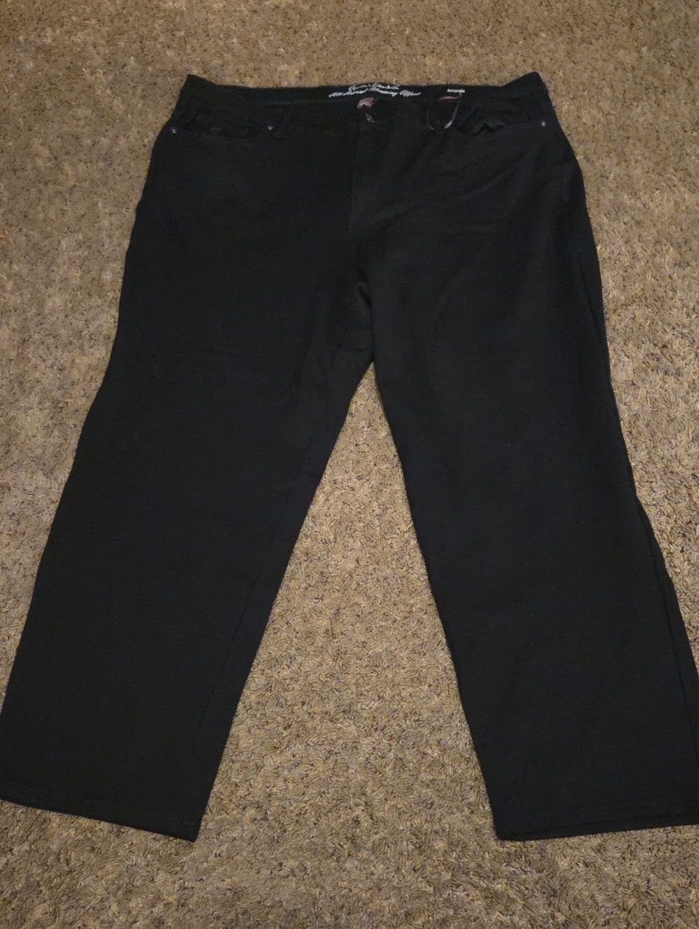 Gloria Vanderbilt Black Slimming Pants